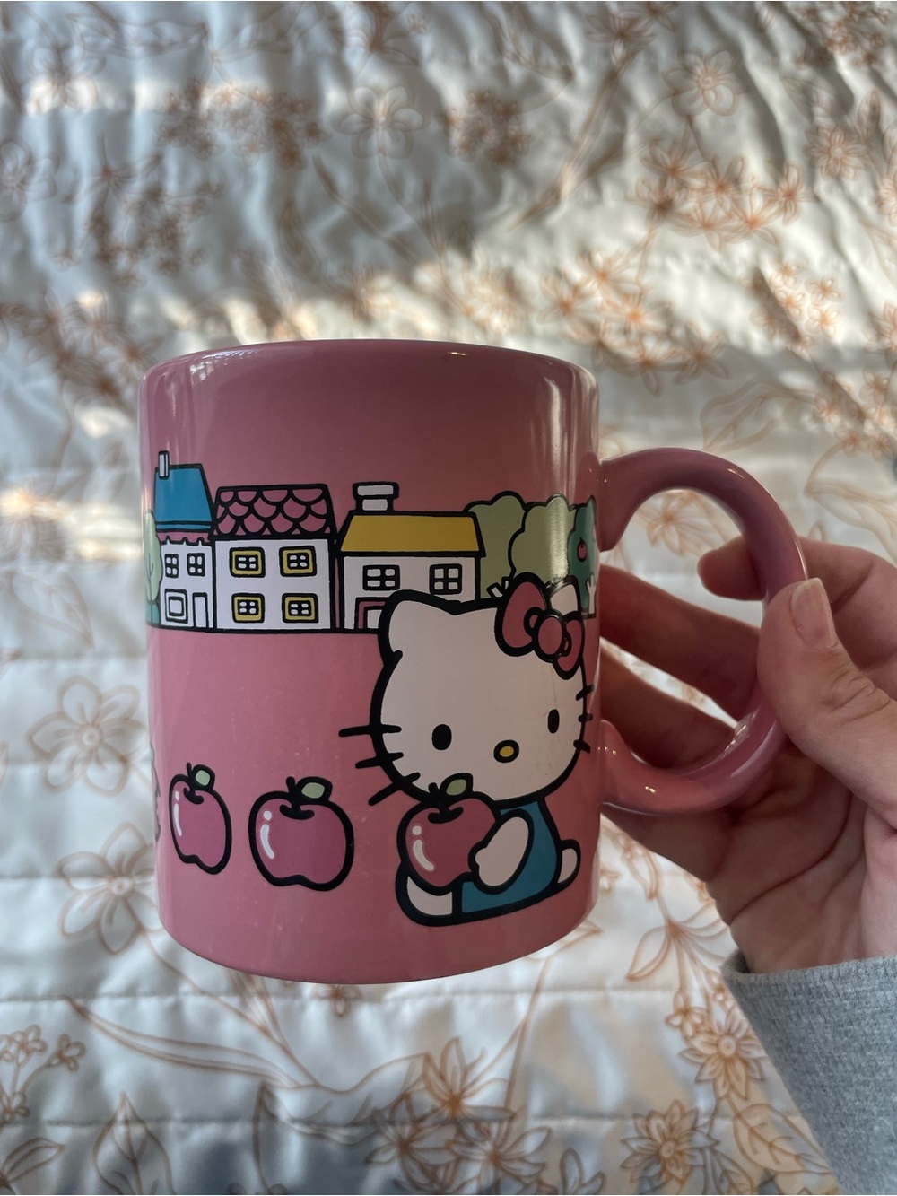 Hello Kitty Pink Ceramic Mug by Sanrio